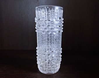 1970&#39;s Czech Glass Vase designed by František Pečený for Sklo Union Hermanova Hut