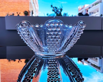 Art Deco Rostrato Murano Glass Bowl in the style of Ercole Barovier