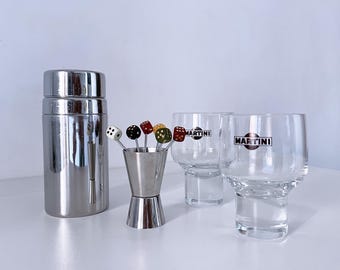 Shaker à Cocktail Art Déco Années 1940 - Métal Argenté - RPM JNS - Occasion