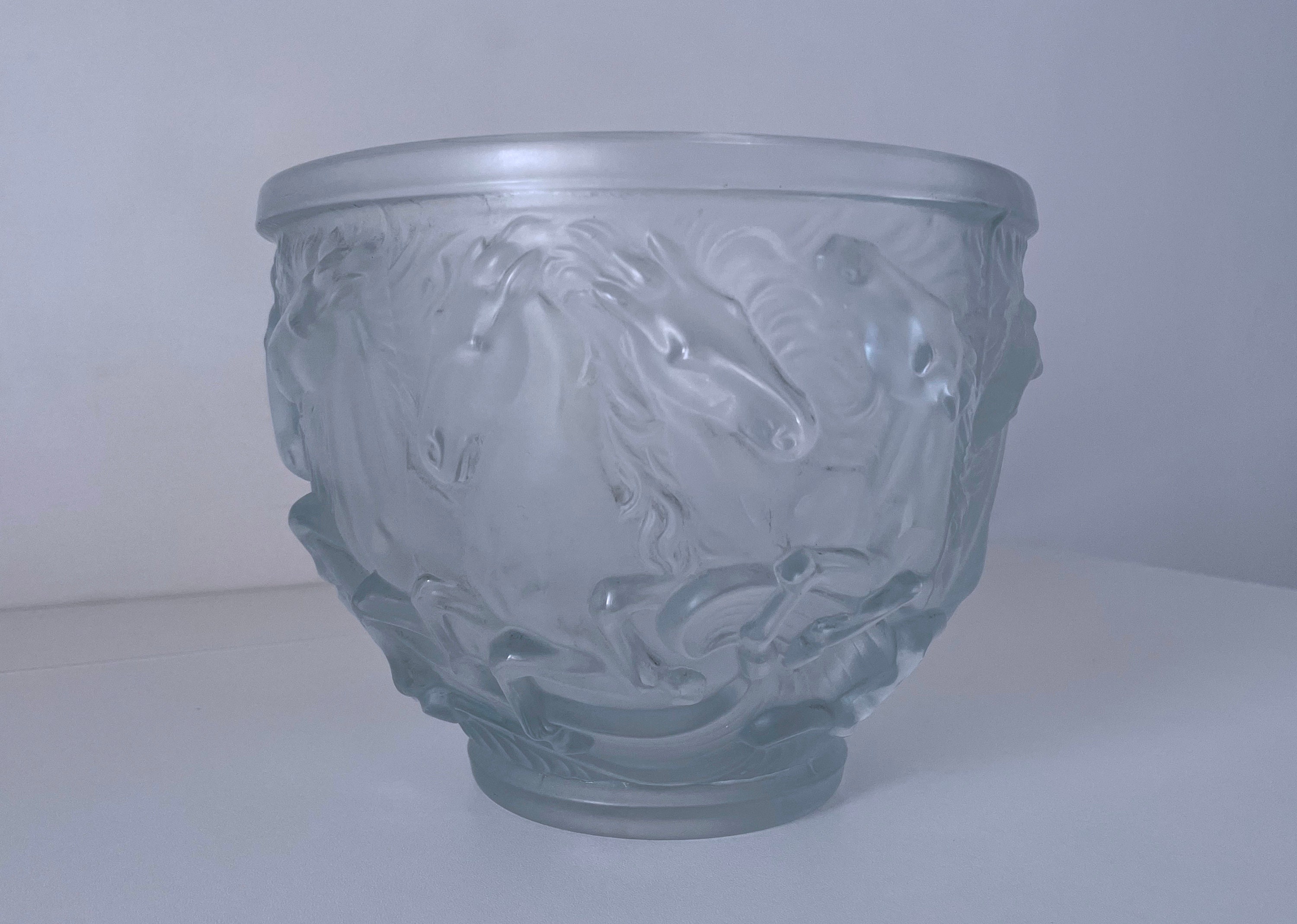 1930's Art Deco Satin Glass Vase 