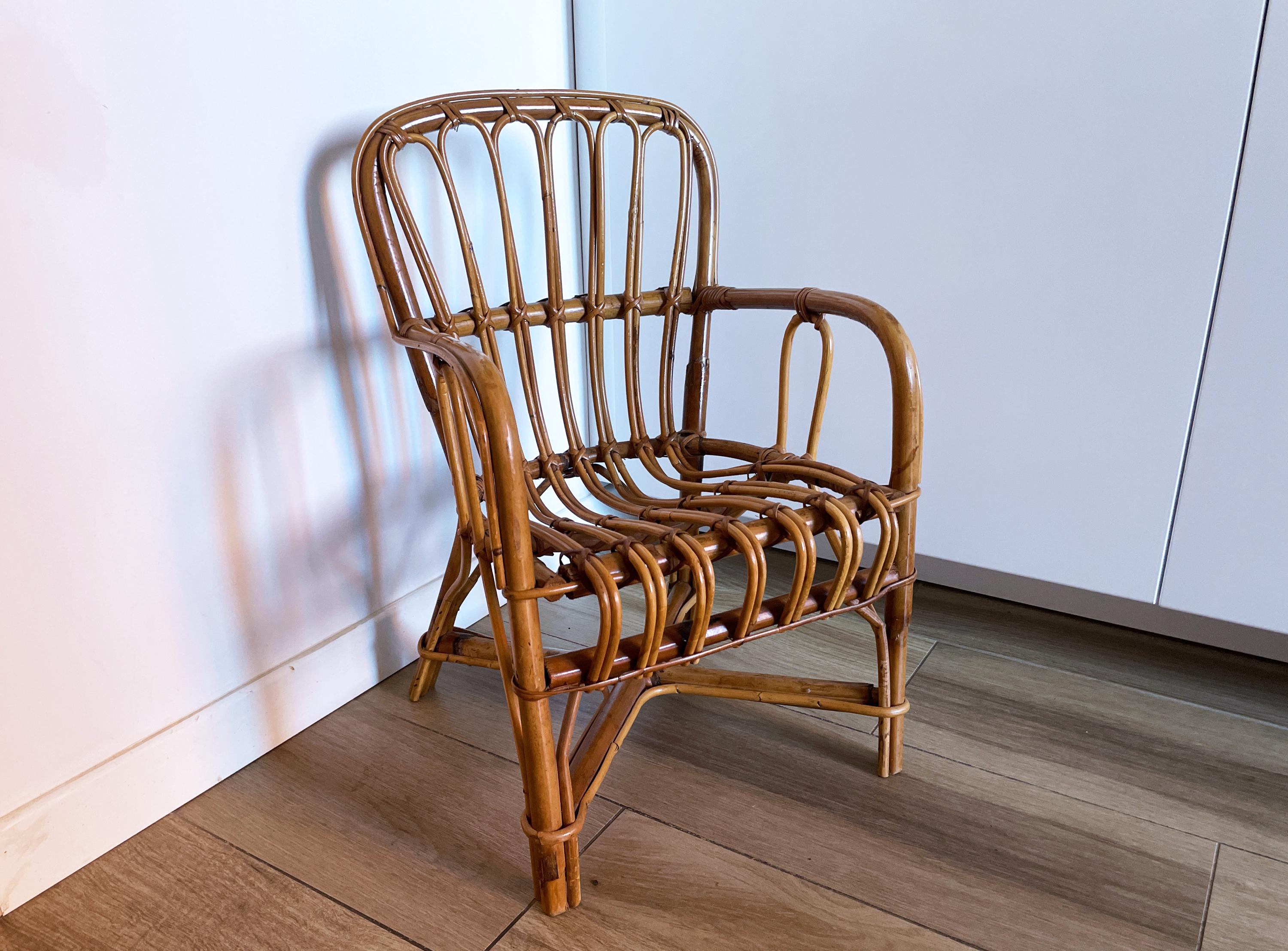 ”EUR” ヴィンテージ ラタンチェア　Vintage rattan chair Vintage Rattan Chair - Etsy Finland
