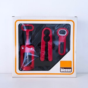 Juego de bar &quot;Universal&quot; de los años 80 diseñado por Pino Spagnolo para Biesse