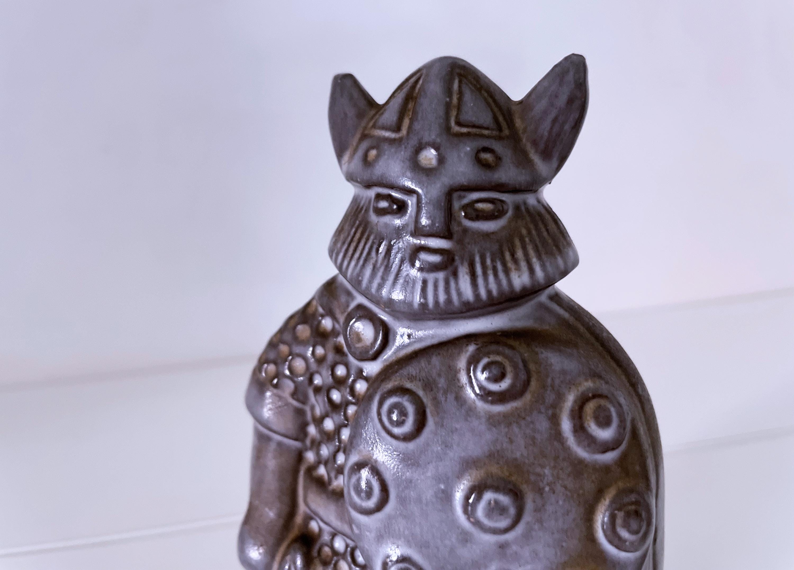 1960's Viking Figurine Designed by Taisto Kaasinen for Upsala