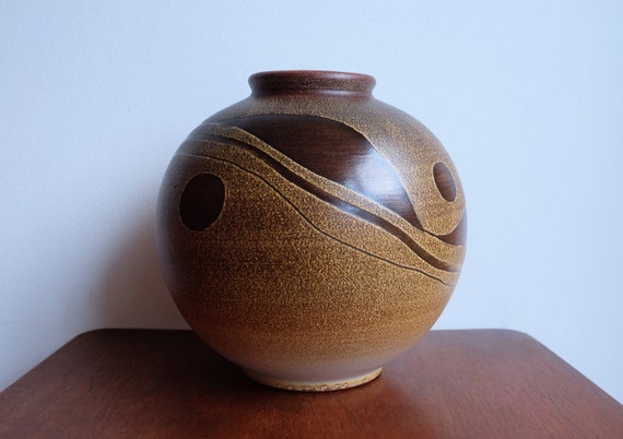 ジョアン・セラ作 1950 年代中期スペイン陶器花瓶 - Etsy 日本