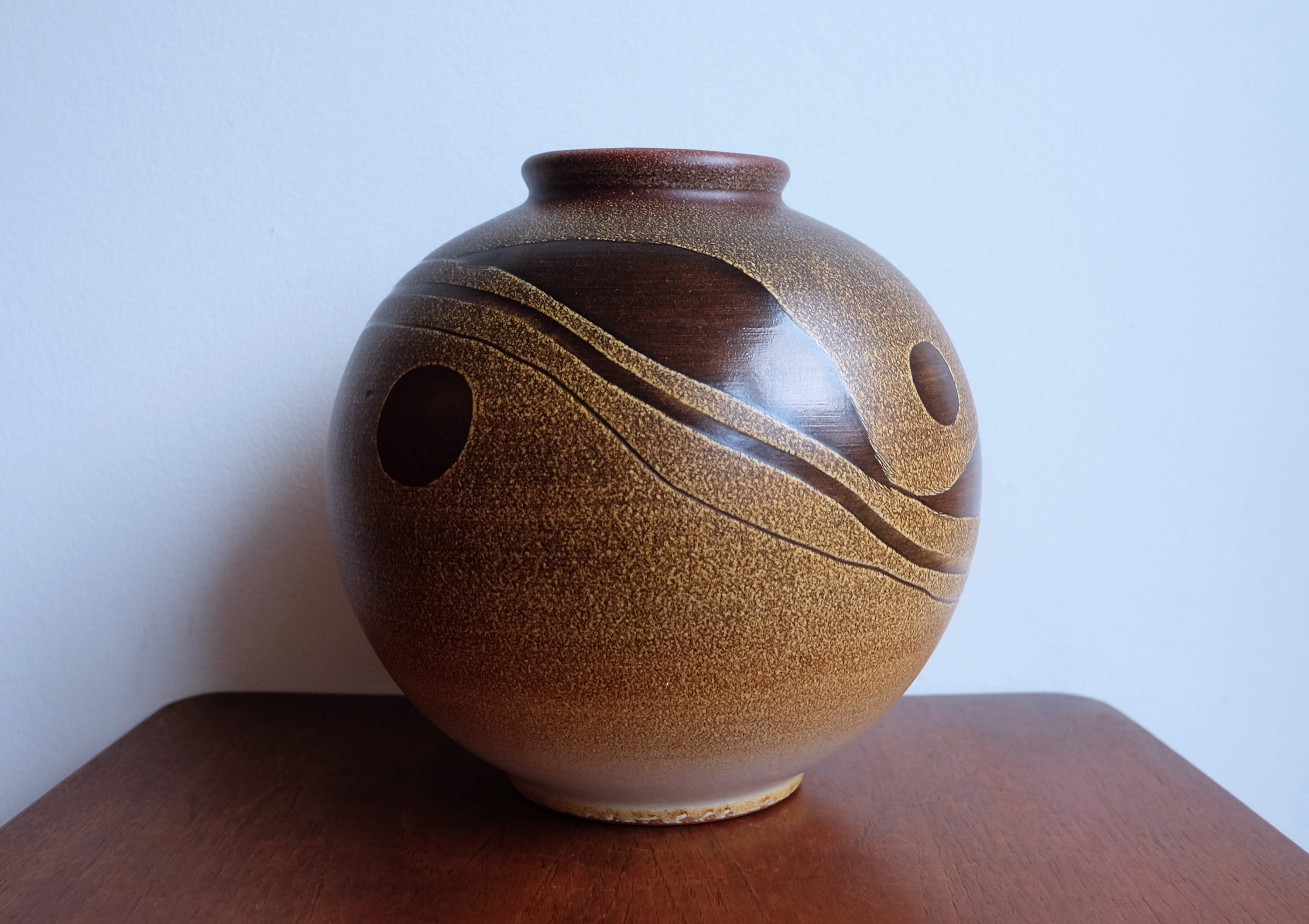 1950's Mid Century Spanish Ceramic Vase by Joan Serra - Etsy