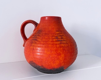 ビンテージの西ドイツの Fat Lava 花瓶。 Dumler & Breiden、フォーム ビンテージの西ドイツの Fat Lava 花瓶。 Dumler & Breiden、フォーム
