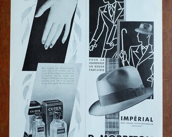 ルノー 1930 年代オリジナルポスター - フランスのイラスト雑誌