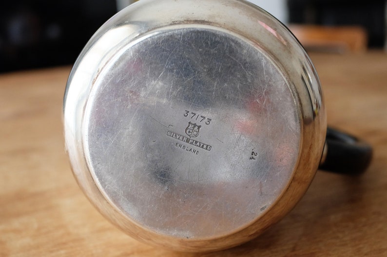 Art Deco 1920/'s English Elkington Silver Plated TeaCoffee Pot