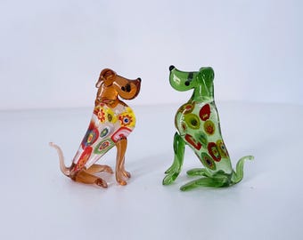 1980 年代のパースシャー ミルフィオリ ガラス ペーパーウェイト