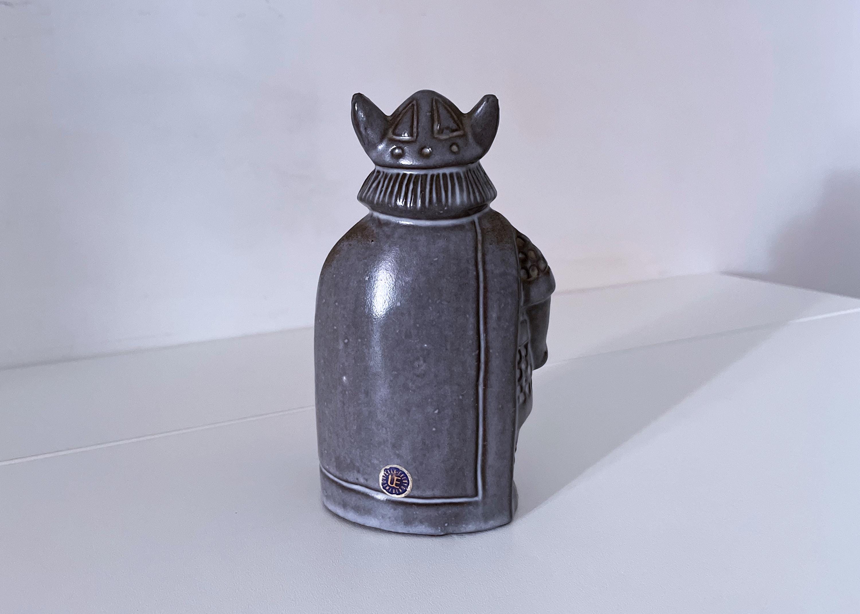 1960's Viking Figurine Designed by Taisto Kaasinen for Upsala