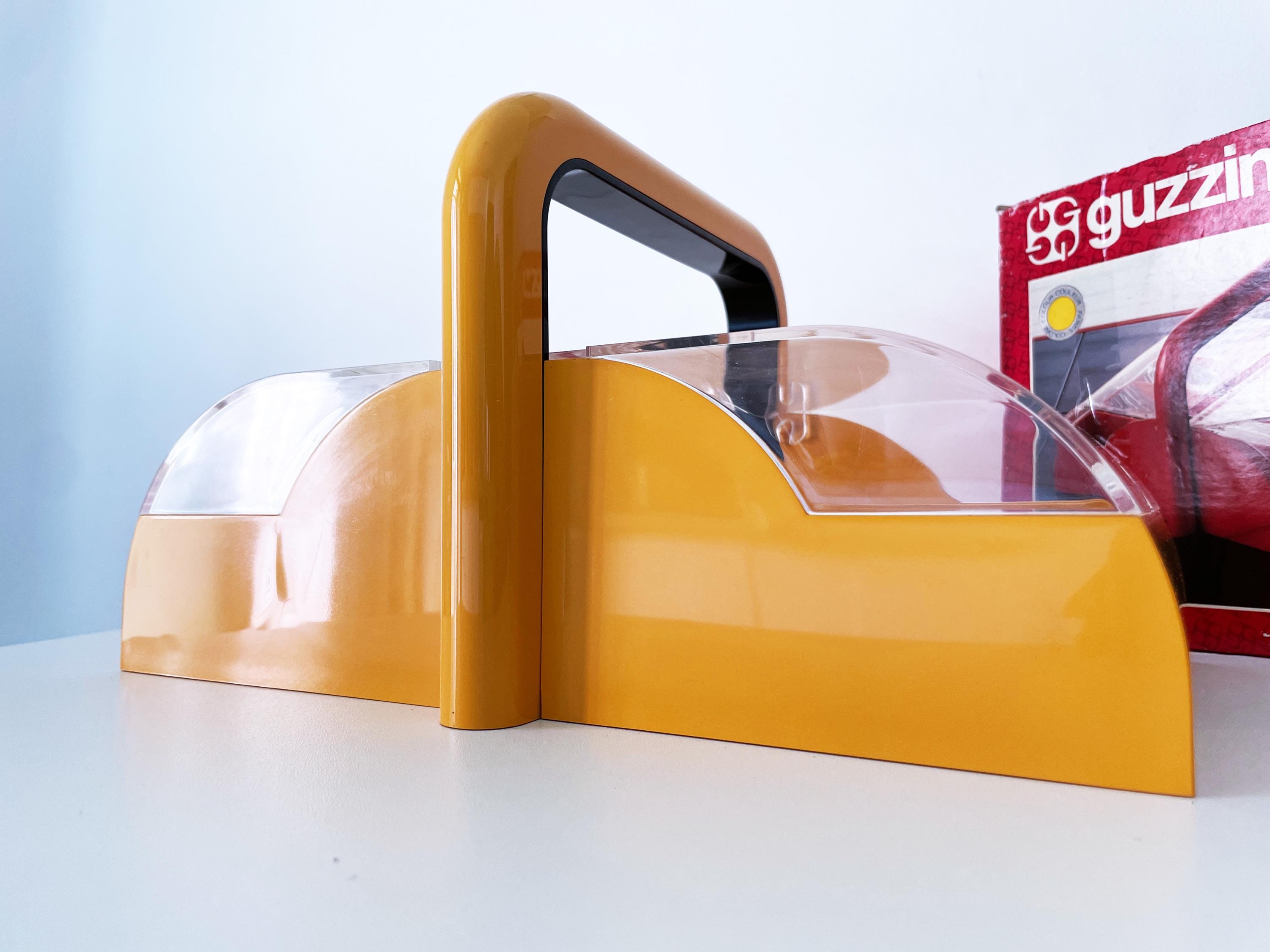 S020【展示品】guzziniグッチーニPhilippiフィリッピ ラック 1980's GUZZINI Papillion Portable Cutlery Holder Designed by Furio