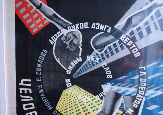 1960's Original Soviet Poster Designed by the Stenberg Brothers