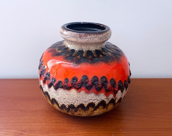 1970&#39;s Scheurich Keramik West Germany Vase 284-15