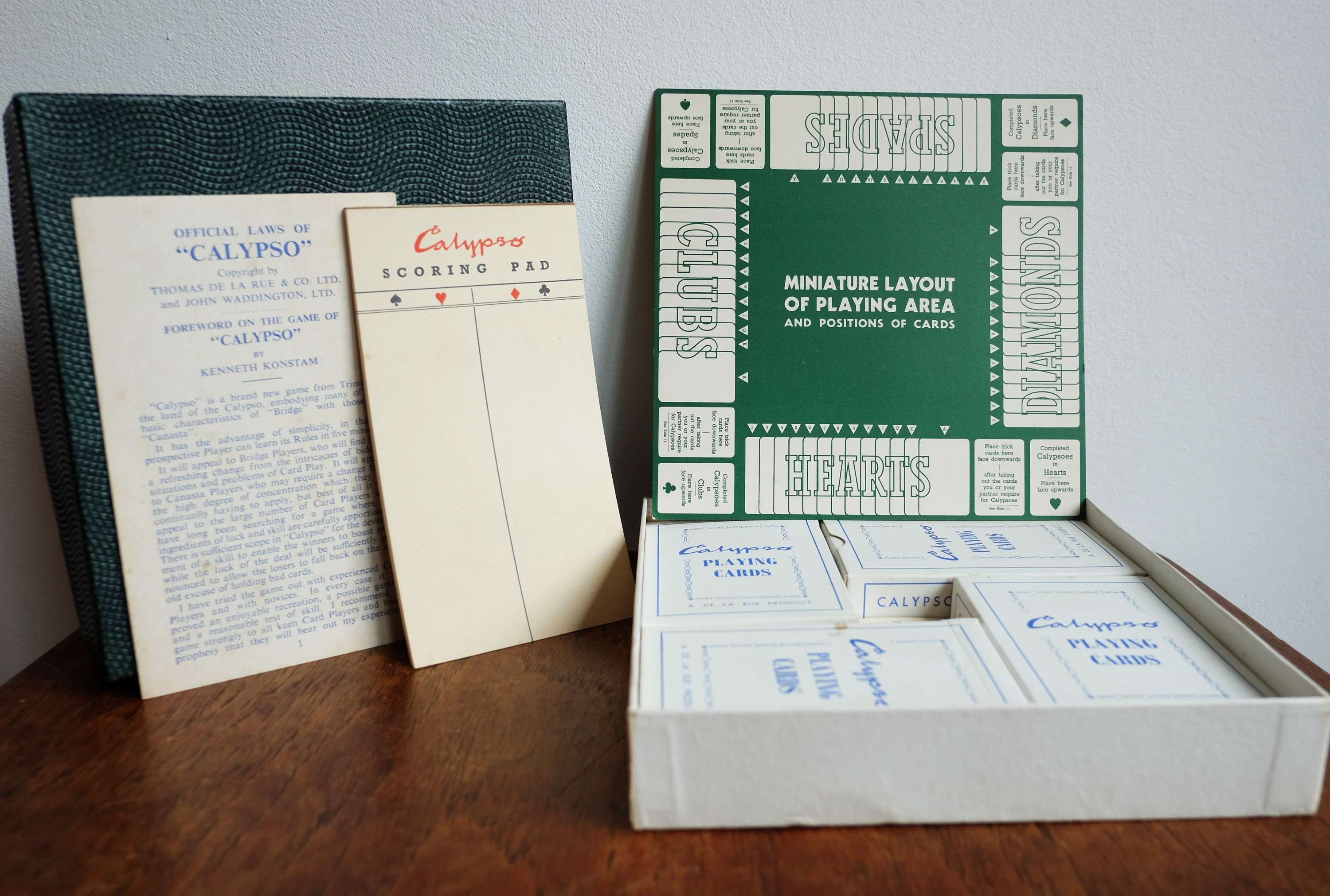 1950's Calypso Card Game Manufactured by De La Rue & Etsy