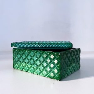 malachite cigarette box Art Deco Italian Silver Enamel Cigarette, Vanity Case, at 1stDibs Antique English Malachite Gilt Sterling