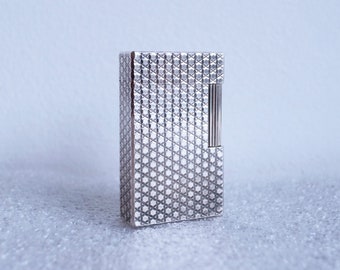 Vintage S.T. Dupont, vintage silver plated lighter