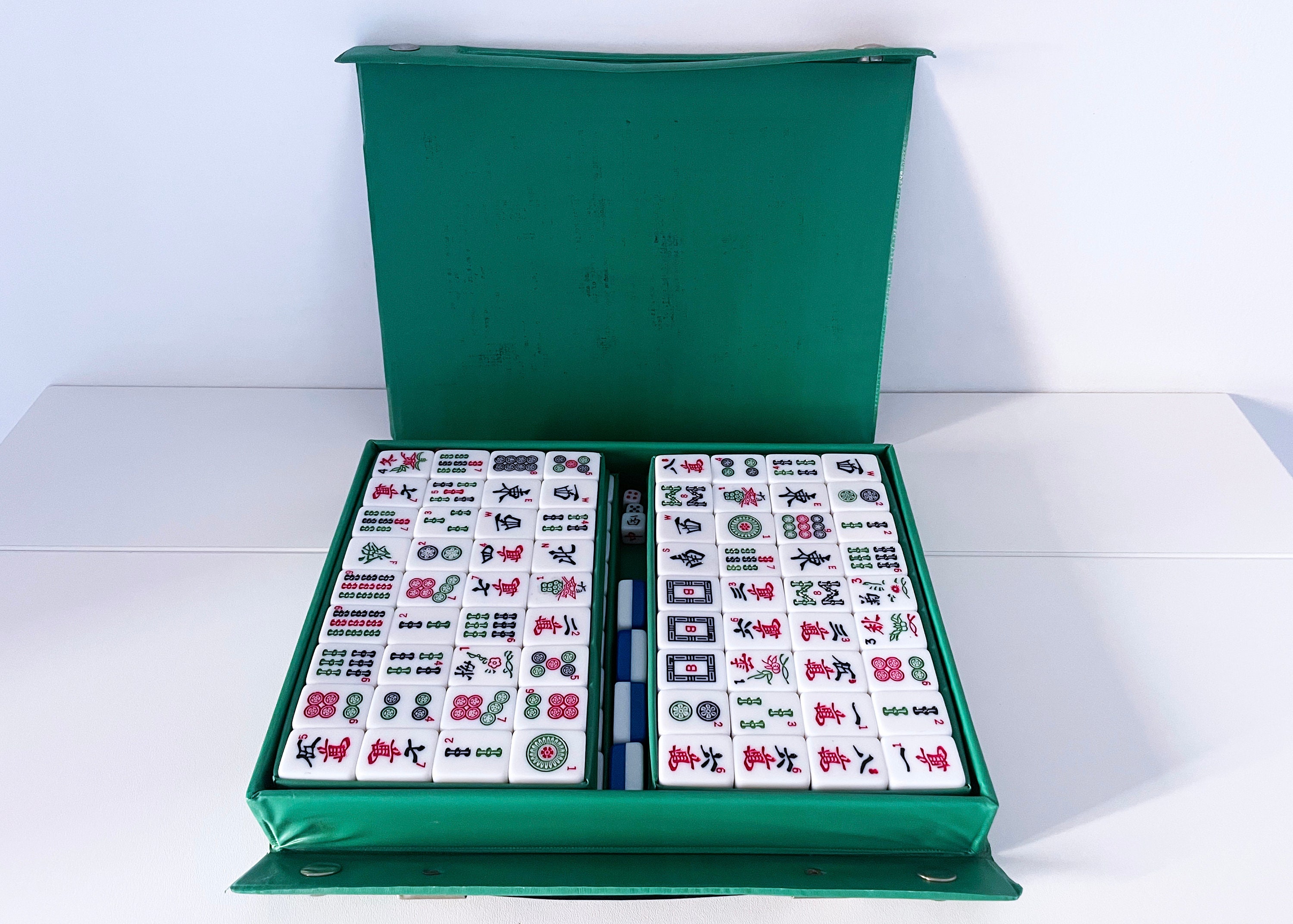 Hohopeti 1 Conjunto Tradicional Mini Mahjong Tapete De Mahjong Jogo Mahjong  Conjunto De Mahjong Tradicional Conjunto De Mahjong Dormitório Majong