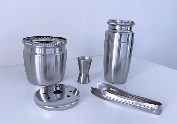 1950's Mid Century Italian ALFRA Barware Set by Alessi - Etsy