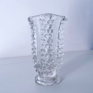 1930&#39;s Rostrato Murano Gass Vase by Ercole Barovier for Barovier & Toso