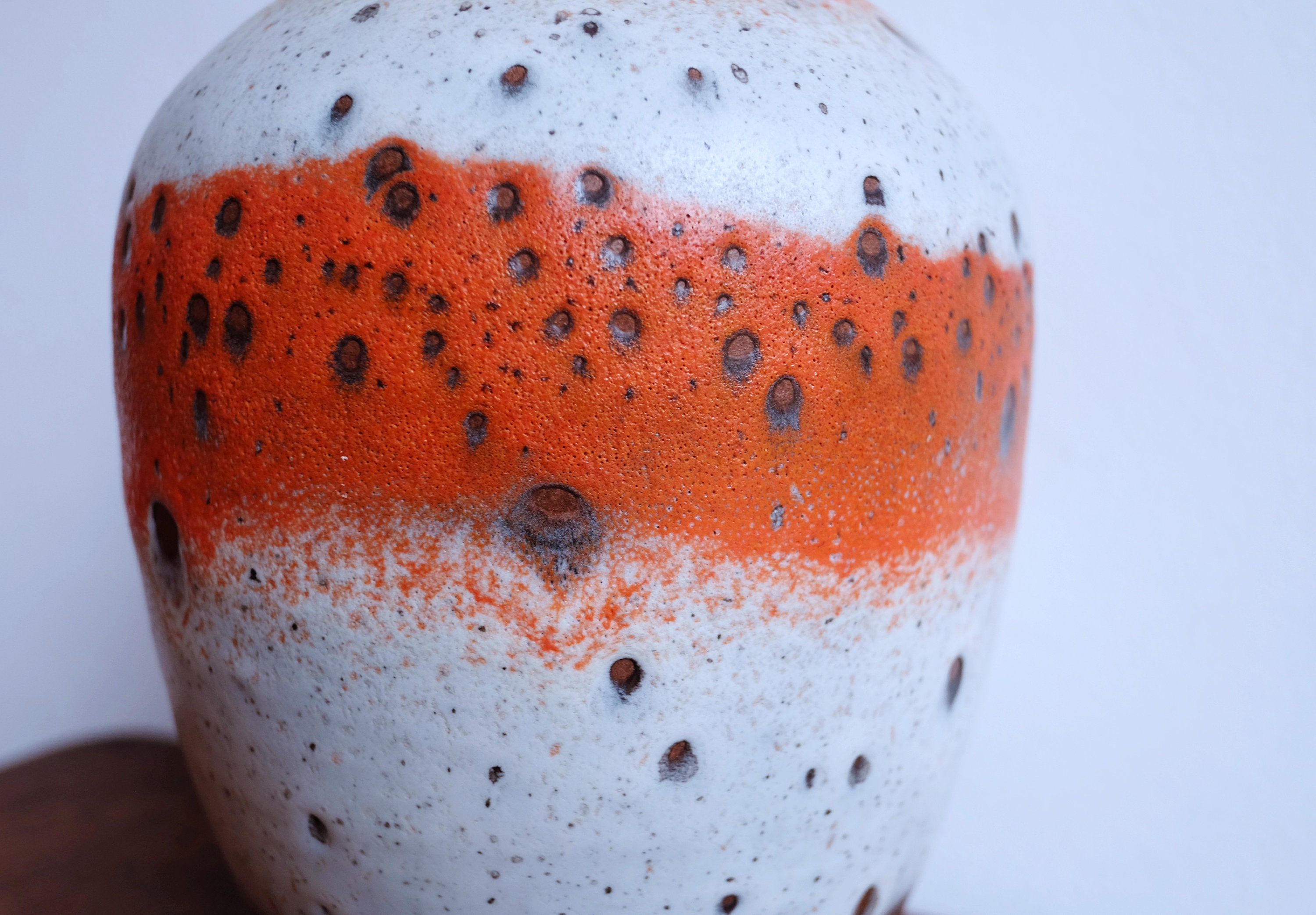 1970's Carstens Tönnieshof Lava Vase - Model 7313-20 Double House