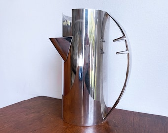 Silverplate Jug by Carlo Scarpa for Cleto Munari, 1977