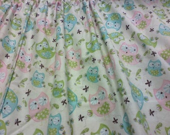 Owl Curtain Valance Etsy