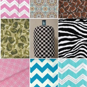 3 or 5 Gallon Cotton Fabric Water Bottle Dust Cover