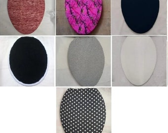 Stretch Fabric Cover Toilet Lid