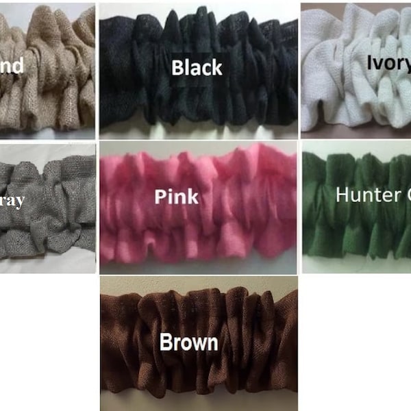 Ruffle Valance - Etsy