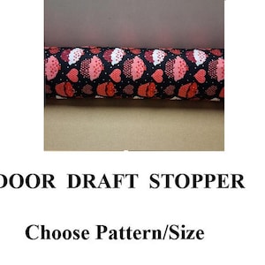 Valentine Cupcake UNFILLED/PREFILLED/CEDAR Door draft stopper draft snake draft dodger