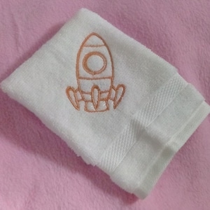 Rocket Towel Gift Dorm Wedding Anniversary Housewarming