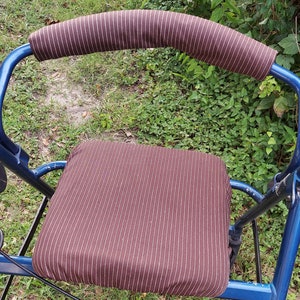 Cover Seat & Backrest Bar STANDARD Rollator Walker, With The Chosen Material
