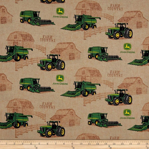 John Deere Tractor Curtains Etsy