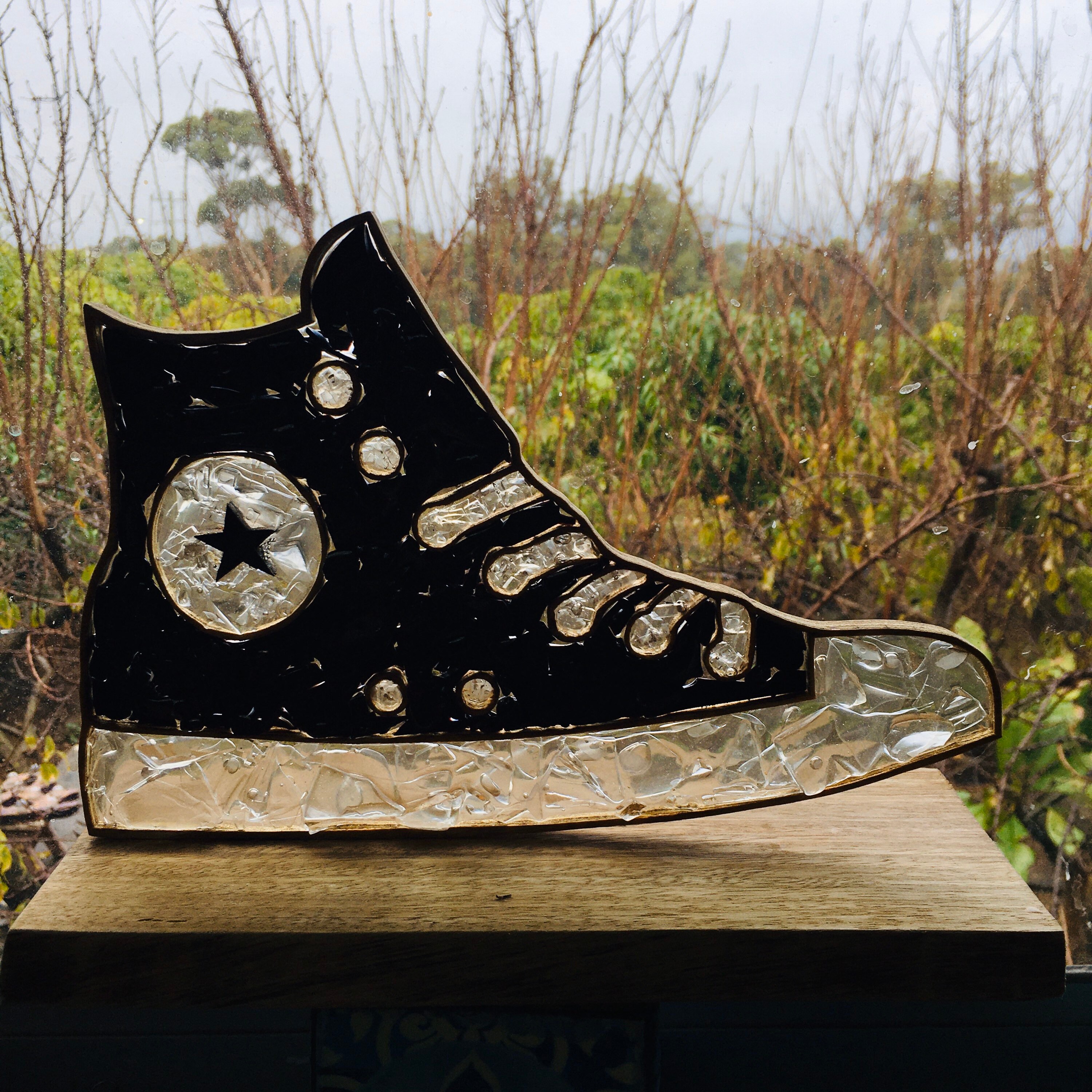 beach glass converse