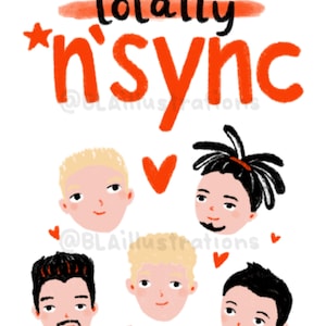 DIGITAL DOWNLOAD- NSYNC Valentine, Love, Valentine Card, Herzen, Timberlake, Boy Band, niedlich, Druck zu Hause, sofortiger Download, druckbar