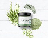 Dead Sea Minerals Clay Mask with dead sea clay, green clay, aloe vera, essential oils, 100 natural pamper skincare gift, valentines gift