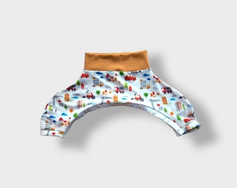 Pavlik Pants for use with Pavlik Brace, hip dysplasia, hips, cotton elastane pants, cotton.