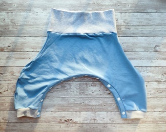 Spica Pants for use with Spica Cast, Dennis Browne Brace, hip dysplasia, hips, baby pants, cotton, custom size.