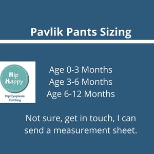 Pavlik Pants for use with Pavlik Brace, hip dysplasia, hips, cotton elastane pants, cotton. zdjęcie 3