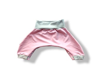 Pantaloni Pavlik da utilizzare con Pavlik Brace, displasia dell'anca, fianchi, pantaloni in cotone elastan, cotone, bottoni automatici.