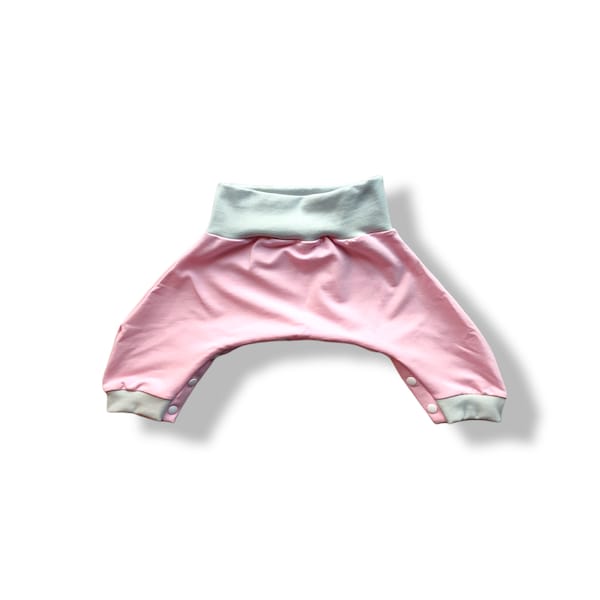 Pantalones Pavlik para uso con Pavlik Brace, displasia de cadera, caderas, pantalones de algodón elastano, algodón, broches.