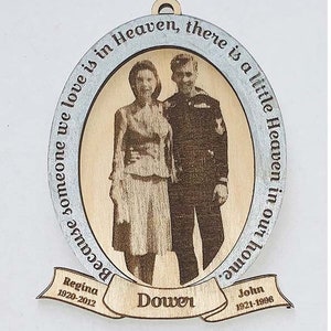 Personalized Custom Memorial Ornament