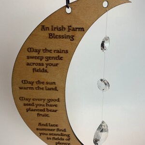 Irish Farm Blessing Suncatcher