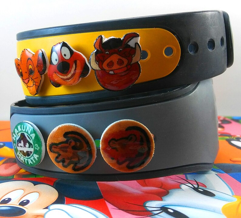 Lion King Magic Band Charms Magic Band Decals Disney World Etsy