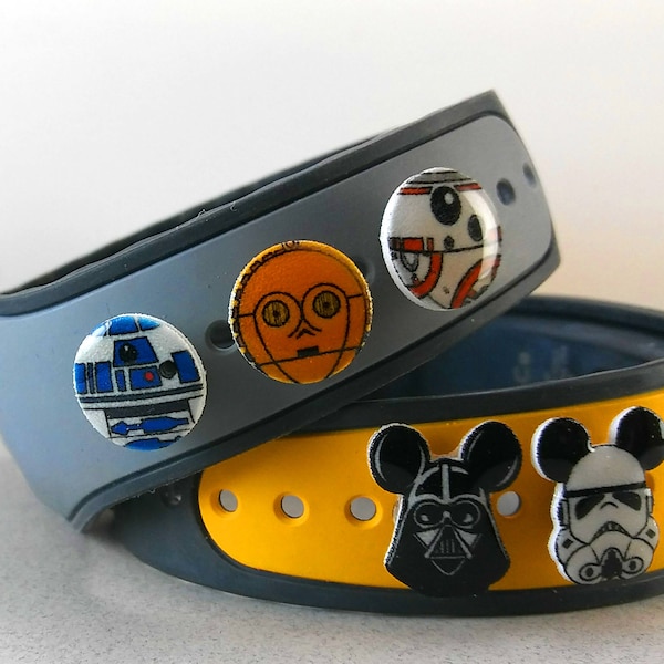 Star Wars Magic Band Charms, Magic Band Decals, Disney World Vacation