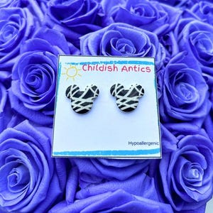 Halloween Mickey Mummy Earrings, Pumpkin Mickey and Minnie, Disney Stud Earrings, Disney Jewelry, Disney Necklace, Hypoallergenic