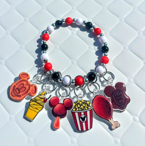Disney Treats Charm Bracelet Disney Treats Jewelry Disney World Disneyland