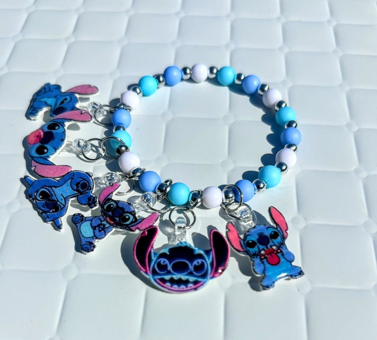 Disney Girls Lilo & Stitch Best Friends Bracelet Set of 3