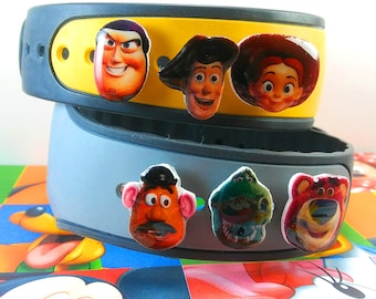 Toy Story Magic Band Charms, Toy Story Magic Band Decals, Disney World Vacation, Toy Story Charms, Toy Story Bracelet, Toy Story Pin