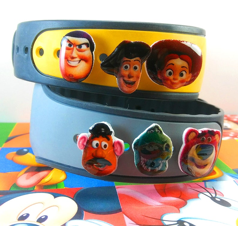 Toy Story Magic Band Charms Toy Story Magic Band Decals Etsy